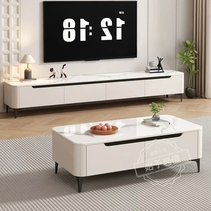 Designer Aesthetic Tv Stands Modern Living Room Cabinets Display Coffee Tv Table Universal Coffee Archivadores Home Furniture