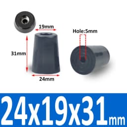 Black Rubber Machine Feet Pad Table Chairs Height Adjustable Shock Pad With Gasket