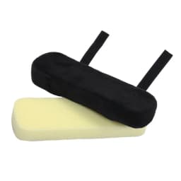 1/2Pcs Slow Rebound Memory Foam Armrest Cushion Pad Chair Mat Elbow Rest Cover Office Chair Arm Cover Black Grey Wholesale