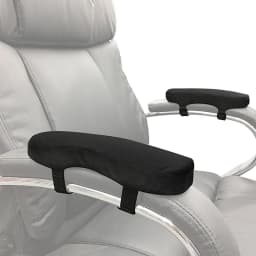 1/2Pcs Slow Rebound Memory Foam Armrest Cushion Pad Chair Mat Elbow Rest Cover Office Chair Arm Cover Black Grey Wholesale