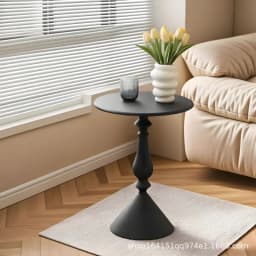 New Cream Style Living Room, Sofa Side Table, Small Movable Small Unit, Nordic Mini Coffee Table, Circular Table Coffee Tables