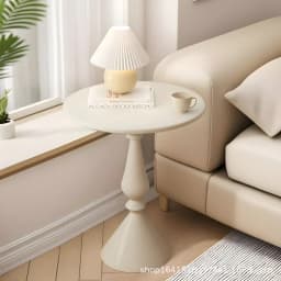 New Cream Style Living Room, Sofa Side Table, Small Movable Small Unit, Nordic Mini Coffee Table, Circular Table Coffee Tables