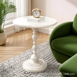 New Cream Style Living Room, Sofa Side Table, Small Movable Small Unit, Nordic Mini Coffee Table, Circular Table Coffee Tables