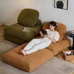 Modern Double Sofa Chair Bed Fabric single sofa Home Living Room Lounging Stylish Sofa Chair Seat Multifunction Folding Sofa Bed