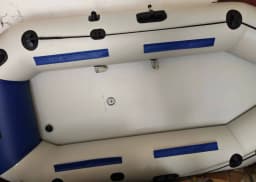 Thick PVC Inflatable Boat Foldable Rubber Dinghy Full Kits For Fishing Flood Rescue Kayak