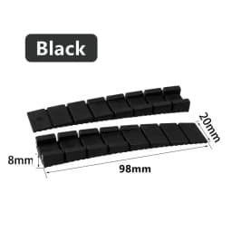 20/10PCS Flexible Plastic Wedges Shims Leveling Table Shims Premium Furniture Levelers Door Cabinet Shim Wedges Pads hardware