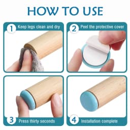 2-100Pcs Feet Glider Sliding Pads Home Furniture Sliders Furniture Gliders PTFE Square Floor Mover Pads For Household Hardware