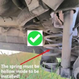 Straight Car Rear Suspension Spring Airbag Noise Reduction for Sedan SUV Off-Road Vehicles Automobile Air Shock Absorber