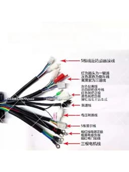 48V 60V 72V Universal Controller for 2-Wheel Electric Bike Scooter E-Bike Motorcycle
