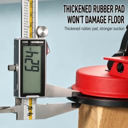 Wood Flooring Gap Repair Tool Heavy Duty Carbon Steel Single Head Suction Cup Floor Gap Fixer Installation Adjustment Tool for H