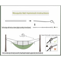 Family Courtyard V Frame Suspended Bed Outdoor Two People Detachable Mosquito Proof Mesh Hammock Camping Portable Sleeping Bag
