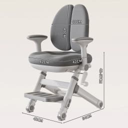 Kids Study Chair Multifunctional Height Adjustable Children's Writing Desk Chair