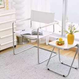 Bauhaus Office Armrest Back Chair Stainless Steel Saddle Leather Dining Chair Comfortable Leisure Chairs Photo Props Furniture