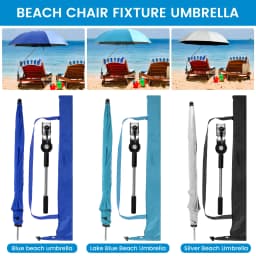 New Detachable Clamp Sun Umbrella Portable Foldable Chair Parasol For Camping Beach Fishing Chair Outdoor Sun Protection