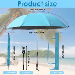 New Detachable Clamp Sun Umbrella Portable Foldable Chair Parasol For Camping Beach Fishing Chair Outdoor Sun Protection