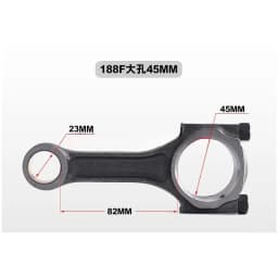 Diesel Generator Connecting Rod for 170 173F 178 186FA 188F 192F Air Cooled Engine Parts