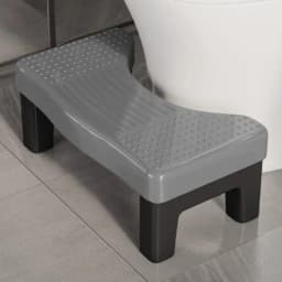 1Pcs Sturdy Plastic Toilet Squat Stool Non Slip Surface Stable Legs For Better Bowel Posture Adults Kids Bathroom