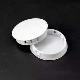 White Plastic Hole Plug Snap On Plug Furniture Door And Window Decoration Dust Cover 5mm~100mm