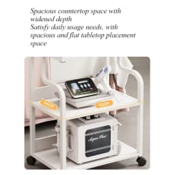 Beauty Instrument Cart Spectrometer Cart Small Bubble Movable Beauty Salon Trolley Special Tool Cart