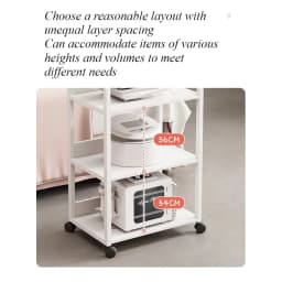 Beauty Instrument Cart Spectrometer Cart Small Bubble Movable Beauty Salon Trolley Special Tool Cart