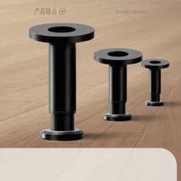 T Shape Adjustable Bed Support Feet Furniture Leg For Slat Bed Base Replacement Hardware Strengthening Stability Fixing Kit