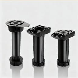 Heavy Duty Cupboard Foot Load Bearing Bracket Anti-Slip Cabinet Leg 8/10/12/15cm Adjustable Height Cabinet Levelers For Bathroom