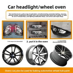 Car Headlight Oven For Lamp Disassembly Modification Wheel Repair Water Transfer Printing Blast Constant Temperature Drying Oven