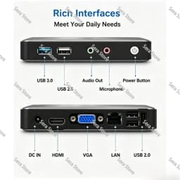 Mini PC J1800 Low Power Thin Client ITX Micro Computer Dual Core Portable Industrial Energy Saving