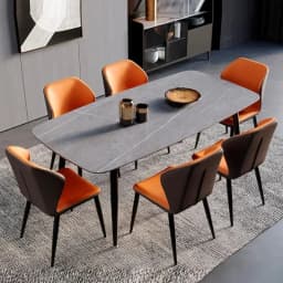 Luxury Modern Dining Chair - Nordic Style Backrest Chair for Home/Cafe, Ergonomic Restaurant Chair with Metal Legs