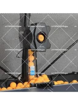 Automatic Table Tennis Serving Robot with Net, Household Ping Pong Training Practice Equipment