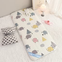 Baby Mattress Kindergarten Children's Nap Mat Detachable Washed Top And Bottom Mattress For Kids Nursery Nap Bed Thick Crib Pad