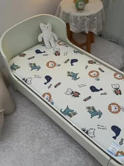Baby Mattress Kindergarten Children's Nap Mat Detachable Washed Top And Bottom Mattress For Kids Nursery Nap Bed Thick Crib Pad