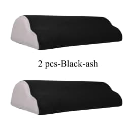 Memory Foam Office Foot Stool & Under Desk Footrest Leg Elevation Pillow for Gaming & Home Office 1/2pcs