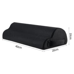 Memory Foam Office Foot Stool & Under Desk Footrest Leg Elevation Pillow for Gaming & Home Office 1/2pcs