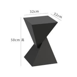 Metal Luxury Sofa Side Table Minimalist Bedroom Nightstand Stain-Resistant Geometric Tea Table Modern Corner Stand