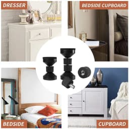 Adjustable Thread Bedside Fixator Headboard Stopper Anti-Shake Tool Bed Frame Funiture Stabilizer