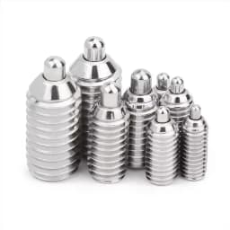 304 Stainless Steel Spring Plungers with Round-Ended Pin and Hex Socket Screw with Spring Pin M3 M4 M5 M6 M8 M10 M12