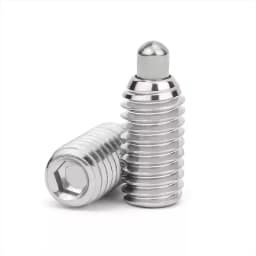 304 Stainless Steel Spring Plungers with Round-Ended Pin and Hex Socket Screw with Spring Pin M3 M4 M5 M6 M8 M10 M12
