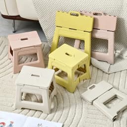 New Lightweight Space Thickened Folding Stool, Portable Home Outdoor Camping, Magza Fishing, Simple and Integrated Design