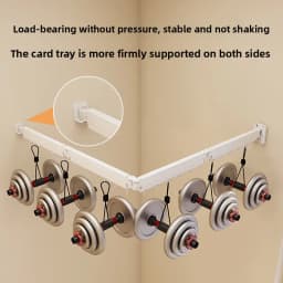 Hidden Folding Curtain Rod No Punching Bathroom Waterproof Drying Rack Toilet Telescopic Rod Partition Curtain Shower  Curtain