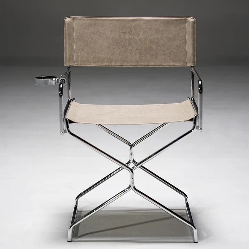 Bauhaus Leisure Chair,Cloth Metal Dining Chair, Outdoor Foldable Fishing Chair,Foldable Dining Chair Home Reclining Chair