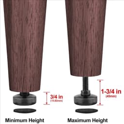 ABXF-16Pcs Furniture Levelers Heavy Duty Furniture Leveling Feet Adjustable Leg Levelers For Cabinets Tables Chairs Raiser
