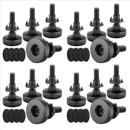 ABXF-16Pcs Furniture Levelers Heavy Duty Furniture Leveling Feet Adjustable Leg Levelers For Cabinets Tables Chairs Raiser