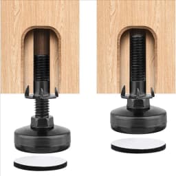 ABXF-16Pcs Furniture Levelers Heavy Duty Furniture Leveling Feet Adjustable Leg Levelers For Cabinets Tables Chairs Raiser