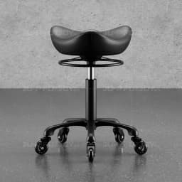 Professional Salon Swivel Chair with 360° Silent Casters, SGS-Certified Gas Lift, Adjustable Height & Reinforced Steel Base