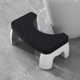 Anti-Slip Toilet Step Stool, Comfort Squat Posture Footrest, Sturdy Portable Bathroom Stool for Adults & Kids
