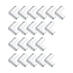 10/20Pcs Corner Protector L-shaped Safety Table Corner Guards Set Pvc Table Corner Protection Soft Transparent Corner Protection