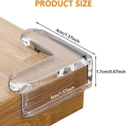 10/20Pcs Corner Protector L-shaped Safety Table Corner Guards Set Pvc Table Corner Protection Soft Transparent Corner Protection