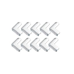 10/20Pcs Corner Protector L-shaped Safety Table Corner Guards Set Pvc Table Corner Protection Soft Transparent Corner Protection