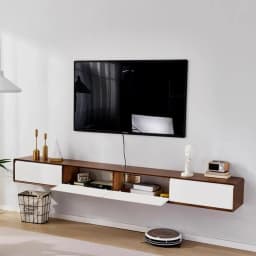 Retro Monitor Tv Stands Wood Wall Shelf Entertainment Office Tv Table Cabinets Aesthetic Muebles Para Tv Chinese Style Furniture